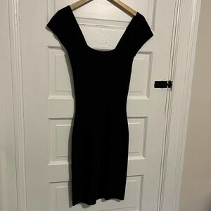 MAX Studio Scoop Neck Little black dress S